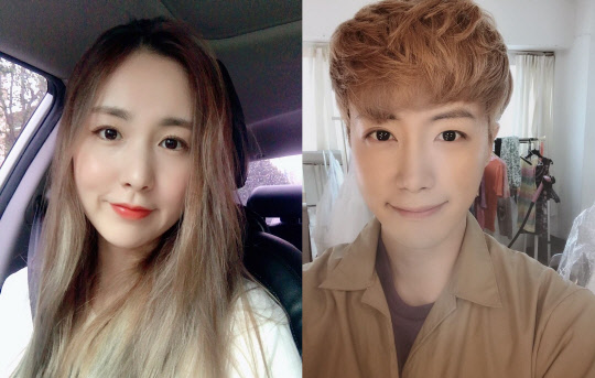 간미연 결혼 (사진=간미연, 황바울 인스타그램 캡처)